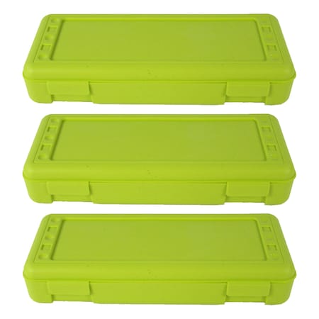 Romanoff Ruler Box, Lime Opaque, 3PK 60315